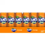 Canette Fanta orange (24x 33cl)