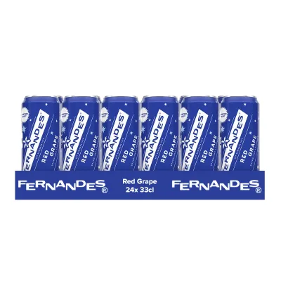 Fernandes red grape blik (24x 33cl)