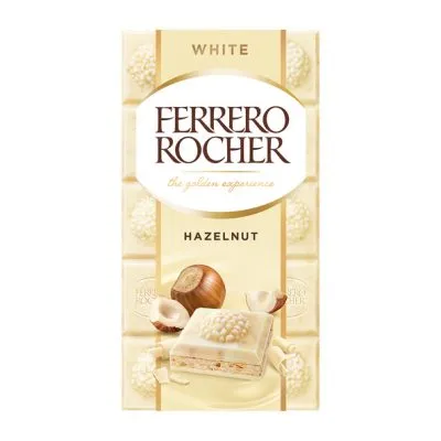 Ferrero Rocher Tablet White Hazelnut (8x 90gr)