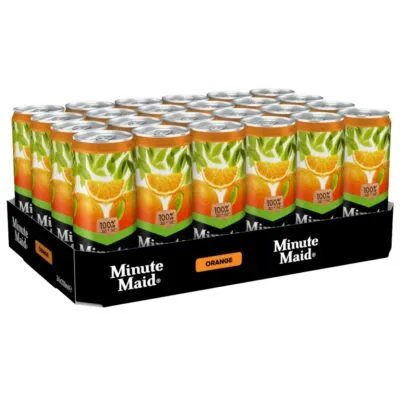 Minute maid orange blik (24x 33cl)