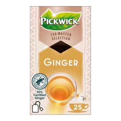Pickwick Tea Master Selection Ginger 1.75gr (4x 25 stuks)