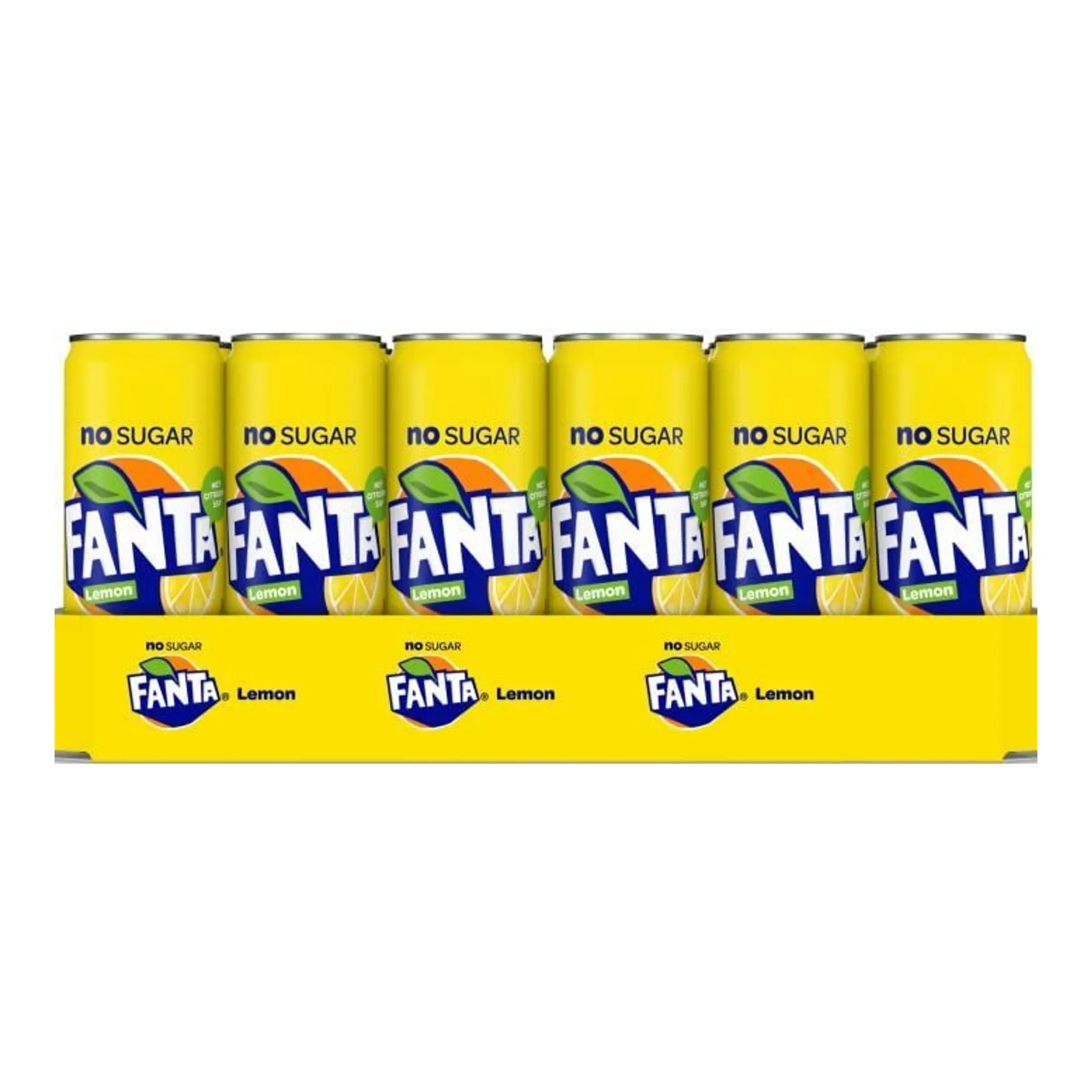 Fanta lemon no sugar blik (24x 33cl)