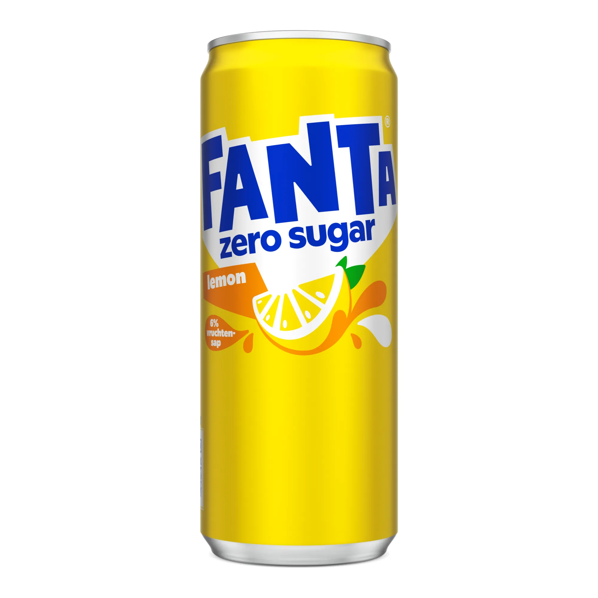 Fanta lemon no sugar blik (24x 33cl)