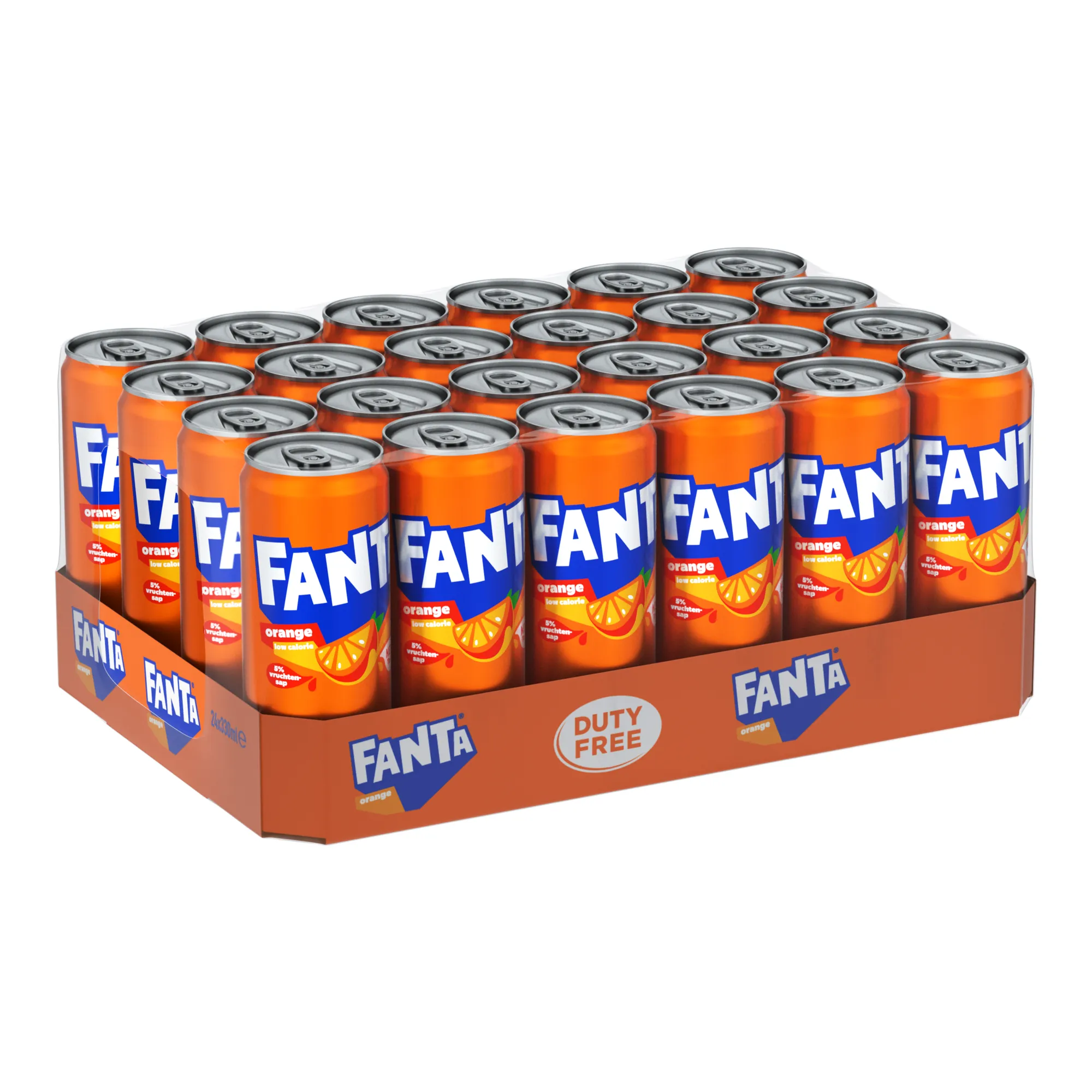 Fanta orange blik (24x 33cl)