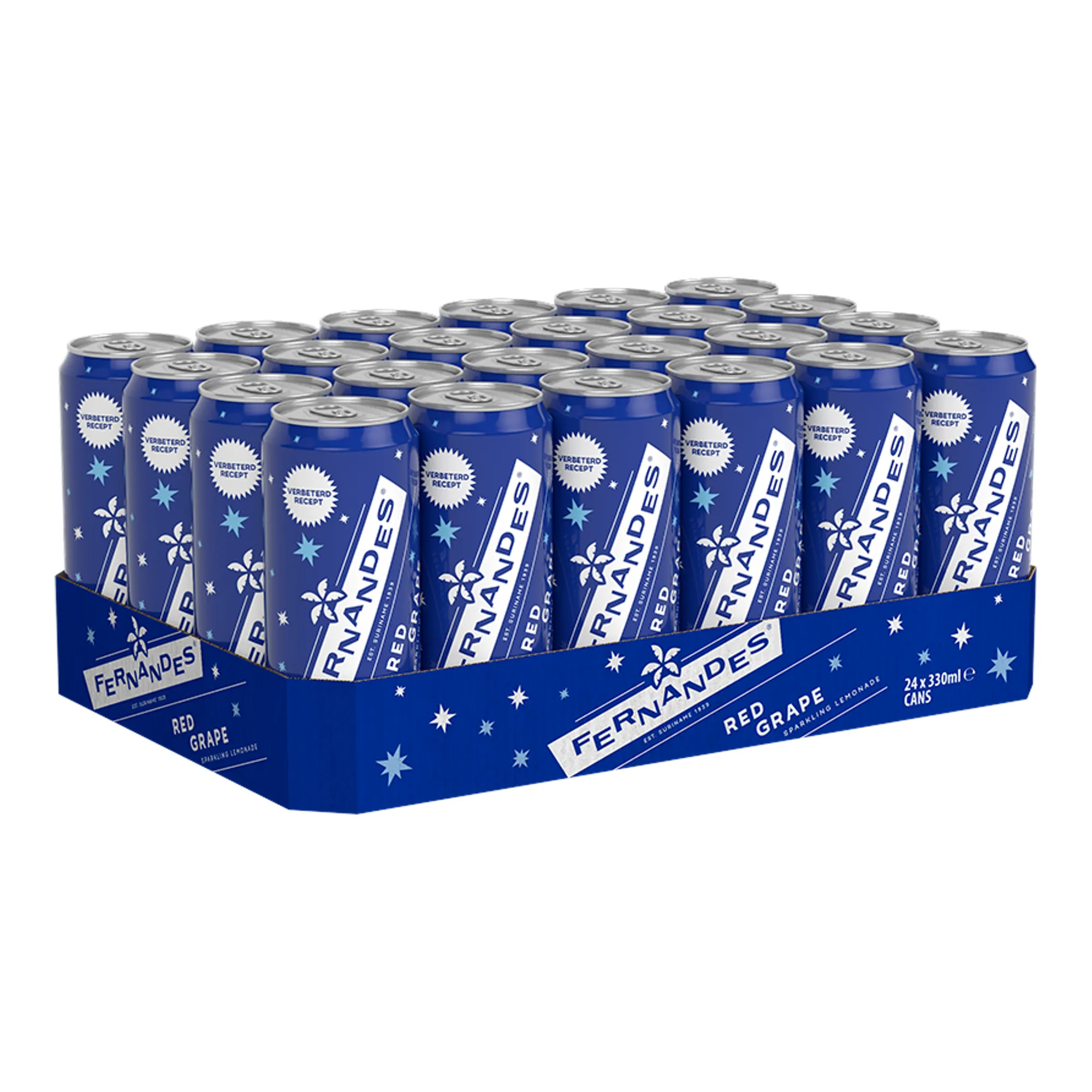 Fernandes red grape blik (24x 33cl)