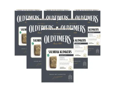 Oldtimers - Salmiak Klinkers - 235gr-
