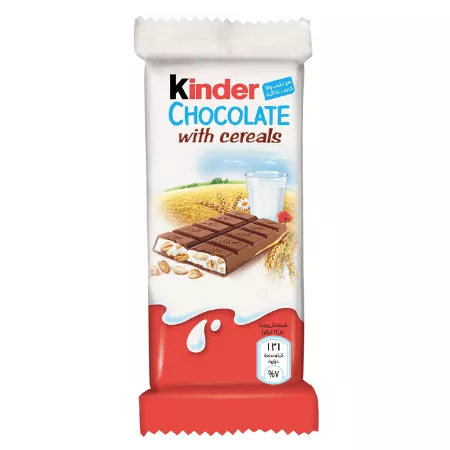 Kinder Chocolat Aux Céréales T1 (40 pièces) - Grossiste Compliment.nl