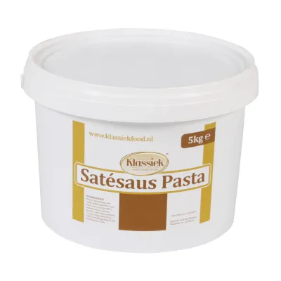 Klassiek Satésaus Pasta (5 liter)