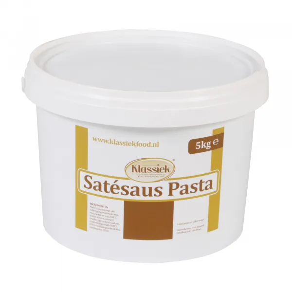 Klassiek Satésaus Pasta (5 liter)