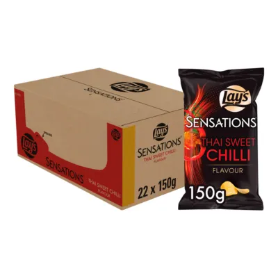 Lays Sensations Thai Sweet Chili (22x 150gr)