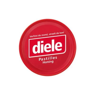 Diele Pastilles Honing Blikje (10x 75gr)