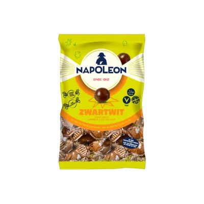 Napoleon Zwart-Wit Kogels Zakje (12x 150gr)