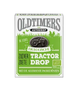 Oldtimers biologisch zuiver zoete tractordrop (6x 180gr)