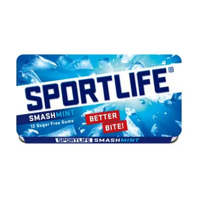 Sportlife smashmint blauw (48x 18gr)