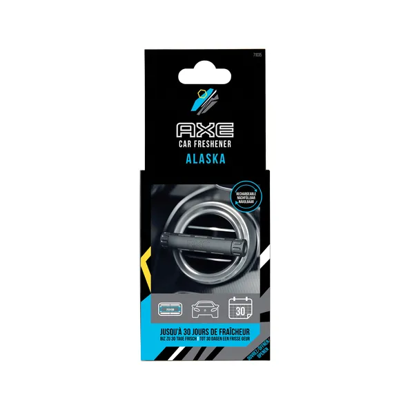 Axe luchtverf. houder + 2 navul. alaska