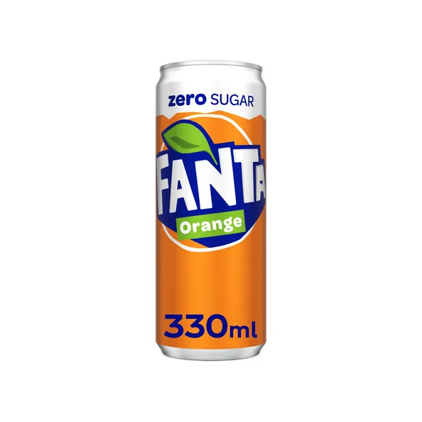 Fanta Zero Orange Dose (24x 33cl) - Großhandel Compliment.nl