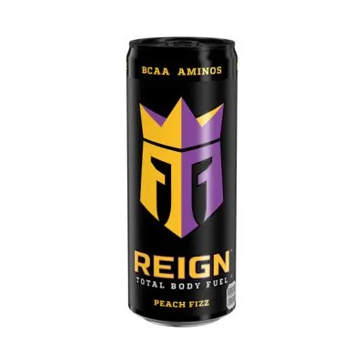 Reign Peach Fizz Blik (12x 25cl)