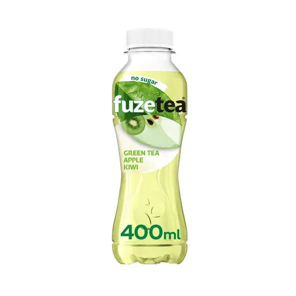 Fuze tea green tea apple kiwi no sugar pet (6x 40cl)