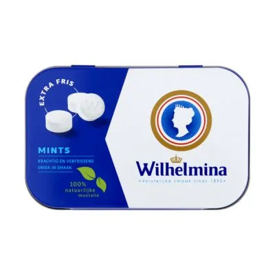 Wilhelmina Mints Extra Fris (6x 50gr)