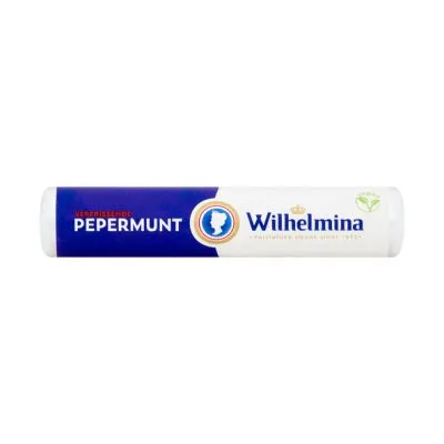 Wilhelmina Pepermunt Vegan Rol (24x 40gr)
