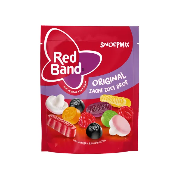 Red Band Stand Up Pouch Candy Mix Original 10 sachets x 220