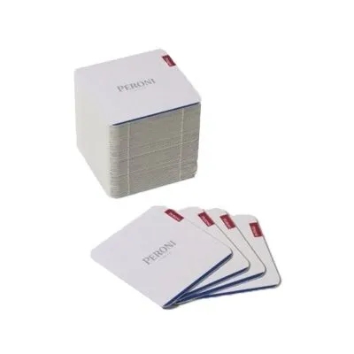 Peroni bierviltjes vierkant (100 stuks)