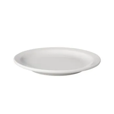 Bord Wit Plat Smalle Rand Budgetline (6x 16cm)