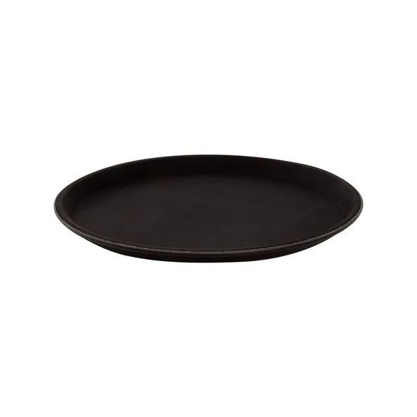 Tray Anti slip 28 cm Black Easy 1 piece Wholesale Compliment