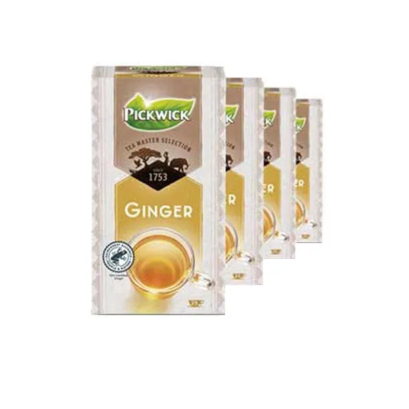 Pickwick tea master selection ginger 1.75gr (4x 25 stuks) Groothandel