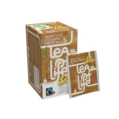 Tea of life green tea orange ginger (80x 1,75gr)