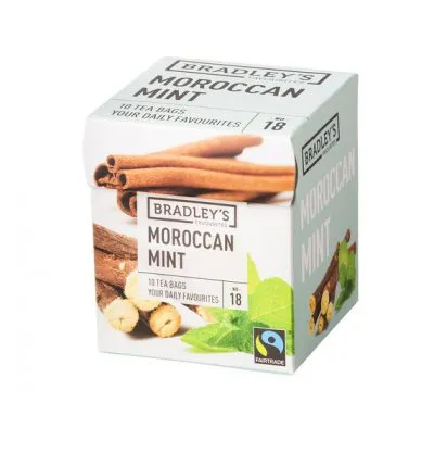 Bradley’s thee marokko mint nr.18 (6x 10 stuks)