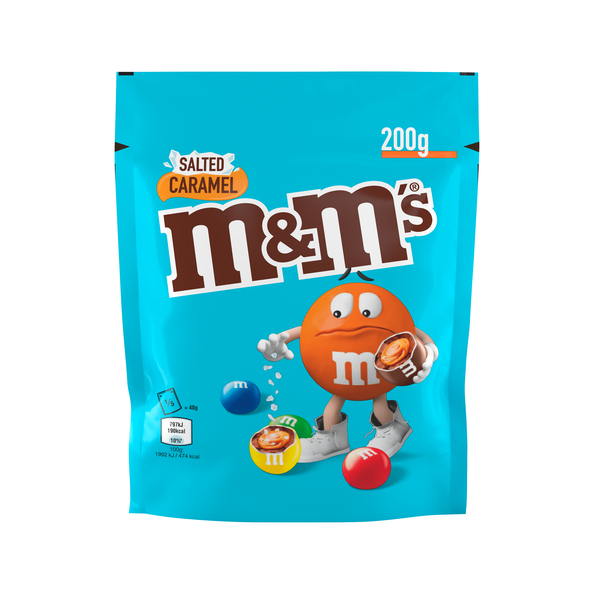 M&m's Salted Caramel Zak (11x 200gr) Groothandel Compliment.nl