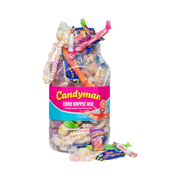Candyman Euro Mix stuks) - Groothandel Compliment.nl