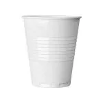 Streng drinkbeker wit (100x 150cc)