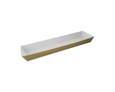 Sandwich Bakje Bruin Karton 25x6x2.5cm (250 stuks)