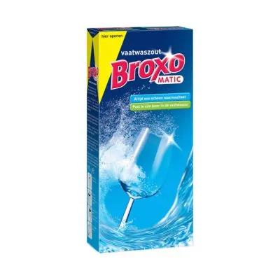 Broxomatic vaatwas zout (12x 1kg)
