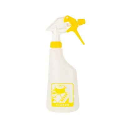 Sprayflacon compleet geel keuken (600ml)