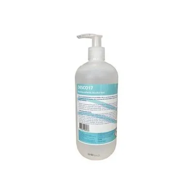 Desco17 handdesinfectie alcoholgel met pomp (500ml)