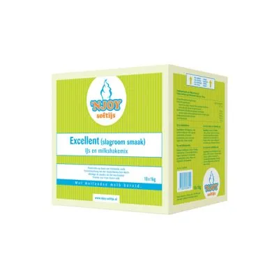 NJOY Excellent Slagroomsmaak Mix (18x 1kg)