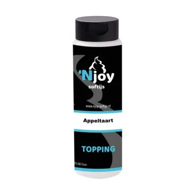 NJOY topping appeltaart (500ml)