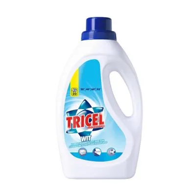 Tricel ultra wit vloeibaar wasmiddel (6x 1,5 liter)
