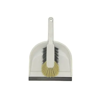 Stofblik kunststof grijs graniet compleet