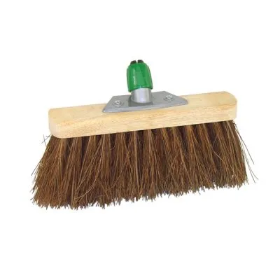 Straatbezem cocos met steelhouder (30cm)