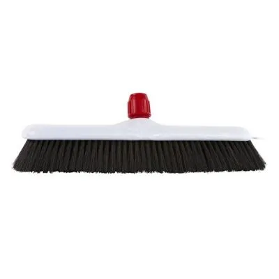 Zaalveger haar kunststof (50cm) + steelhouder