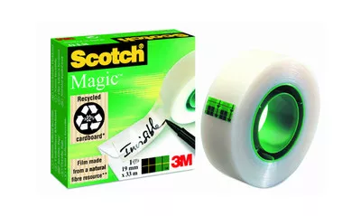 invoegen Dag Subsidie Scotch plakband Magic Tape ft (19mm x 33m) - Groothandel Compliment.nl