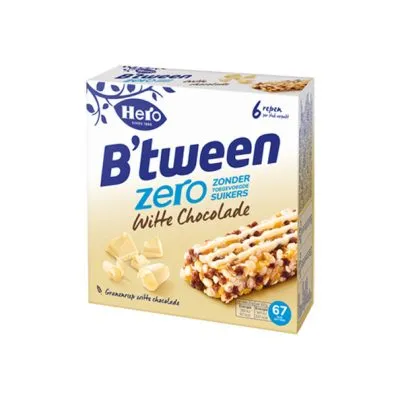Hero B’tween Zero Witte Chocolade (60x20gr)