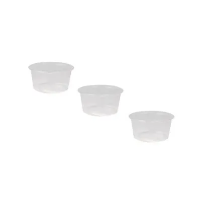 Sausbakje transparant 80 cc 70.3 mm (50 stuks)