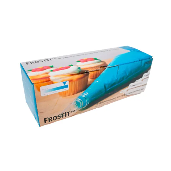 Poche à douille sur rouleau bleue antidérapante 470 mm (100 pièces)