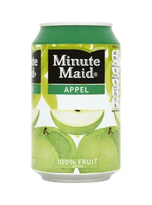 Minute Maid appelsap blik (24x 33cl)