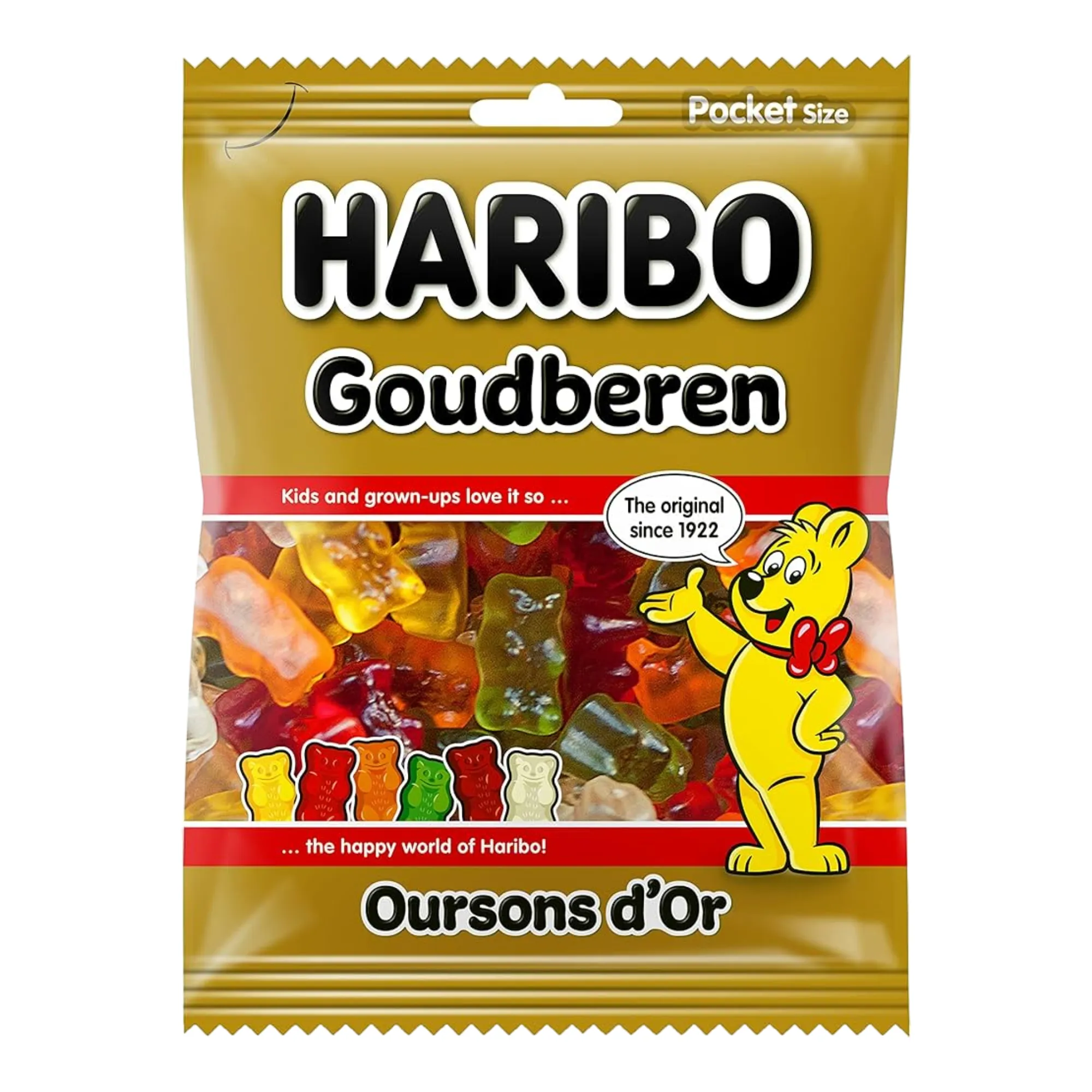 Haribo Goudberen Zakje (28x 75gr)